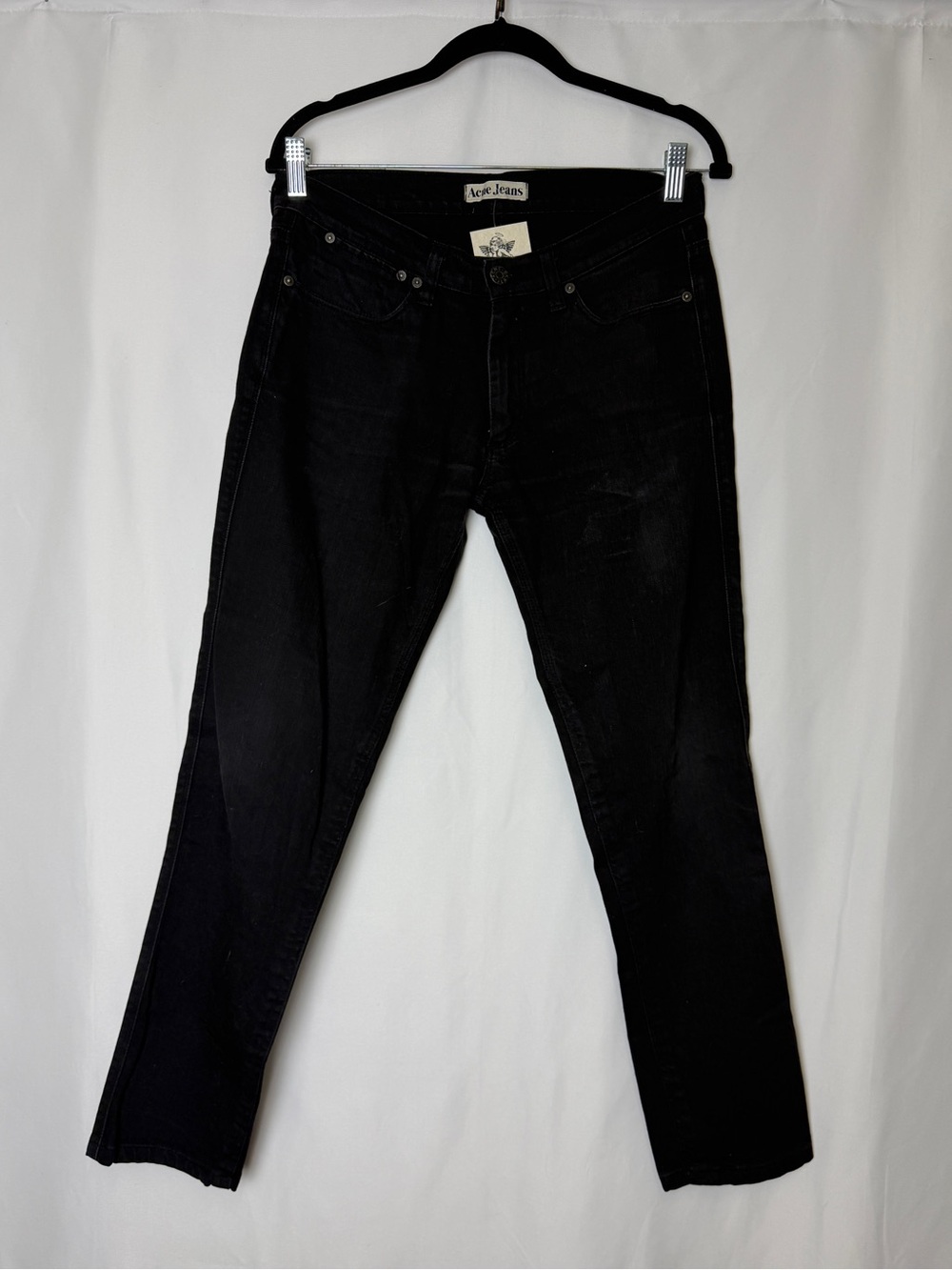 Acne Studios Men’s Black Slim Jeans